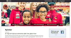 Desktop Screenshot of ifgota.se
